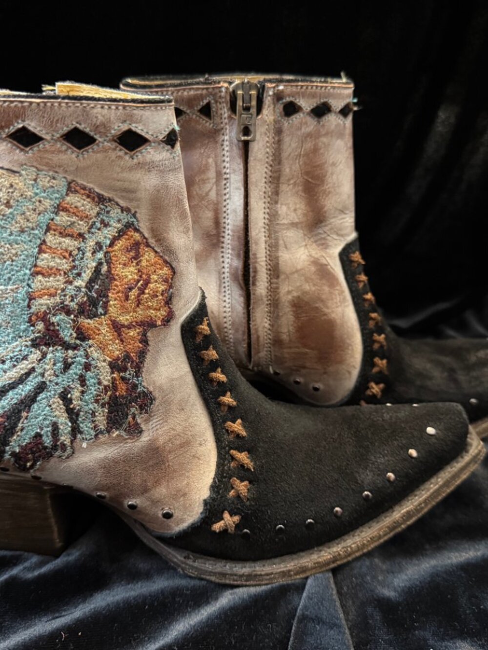 YIPPEE KI YAY BY OLD GRINGO WOMEN'S MAYBELL 6" BOOT SZ: 7.5 B - Picture 3 of 9